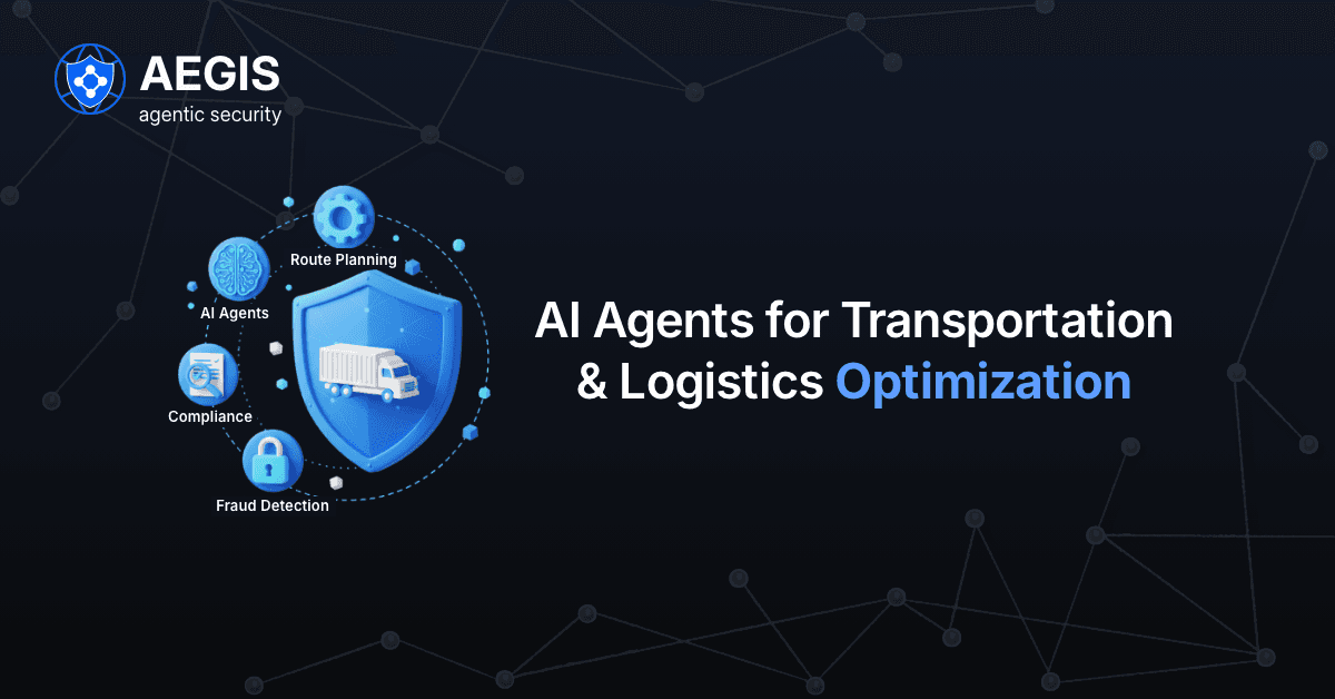 AI Agents for Transportation and Logistics Optimization