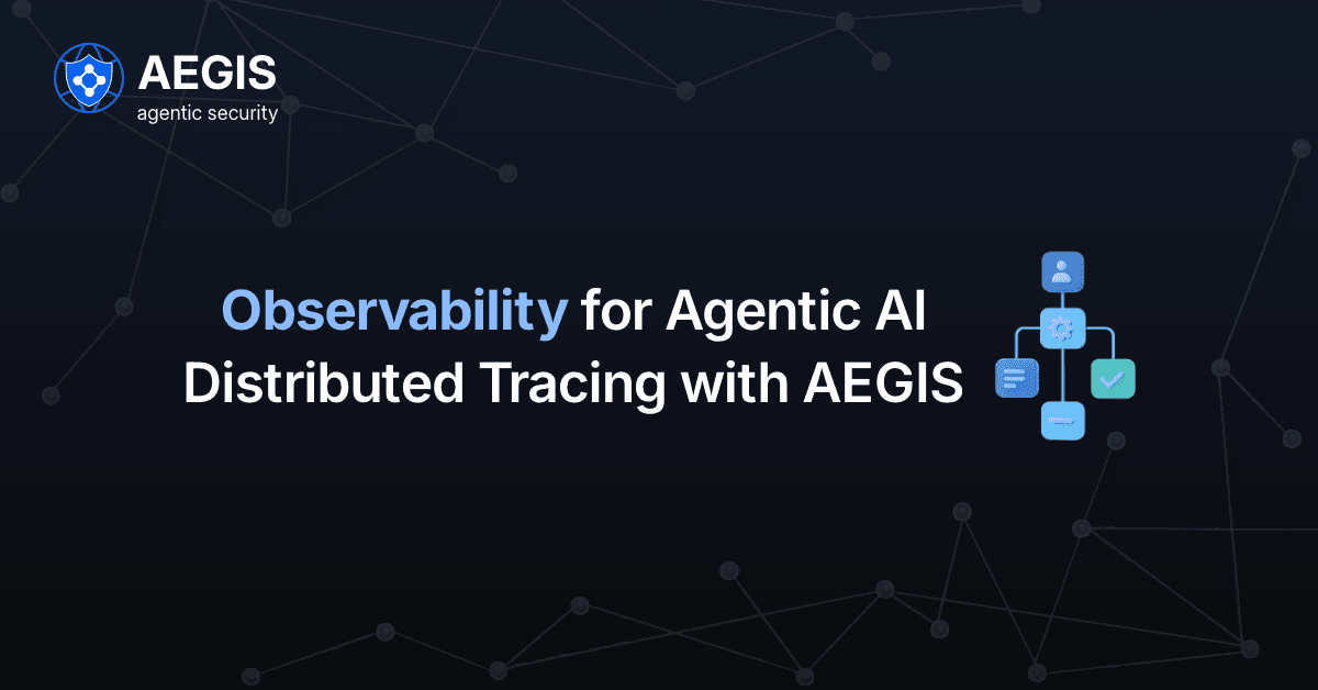 Adding Observability to Agentic AI with Distributed Tracing 